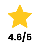 Stella valutazione 4.6/5