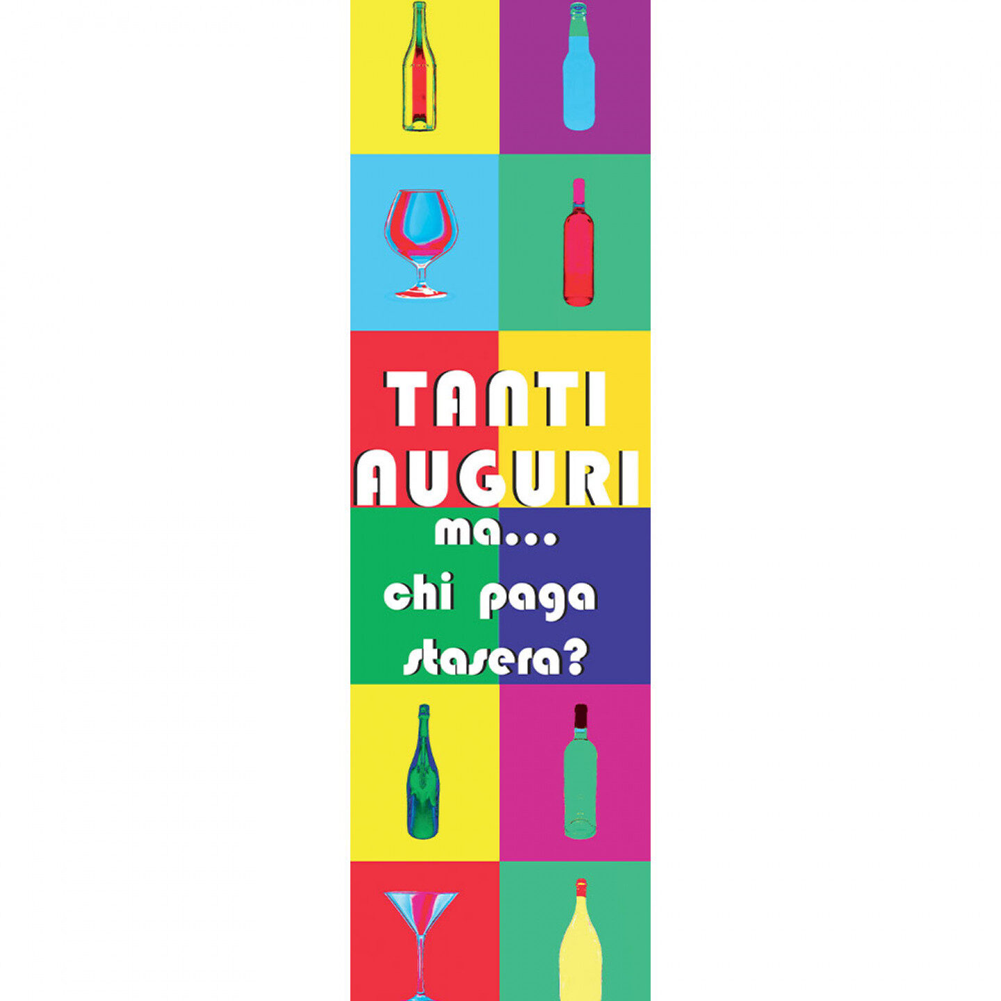 Wooden box 1 bottle 0,75 L - Who will pay tonight? - Image 2