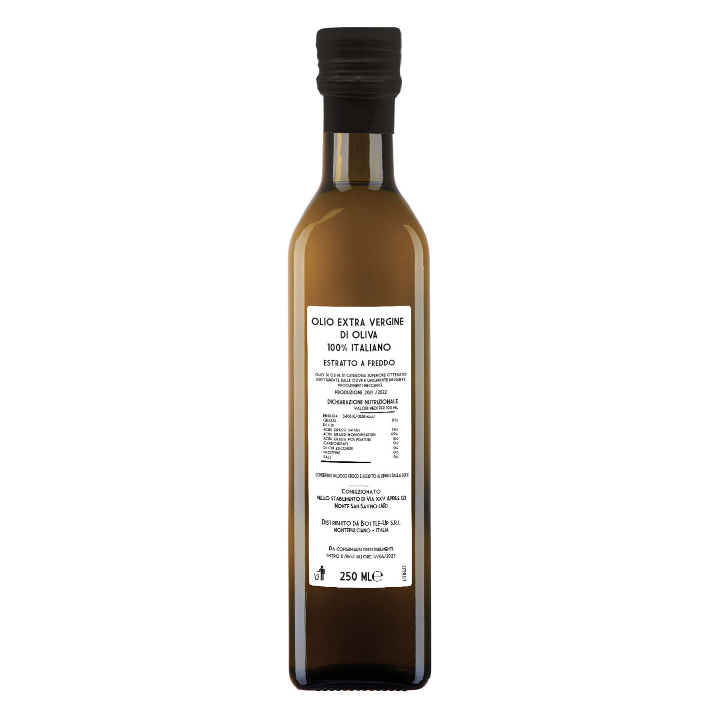 72 bottles 0.25 lt. - Extra Virgin Olive Oil - Personalized wedding favors - Image 3