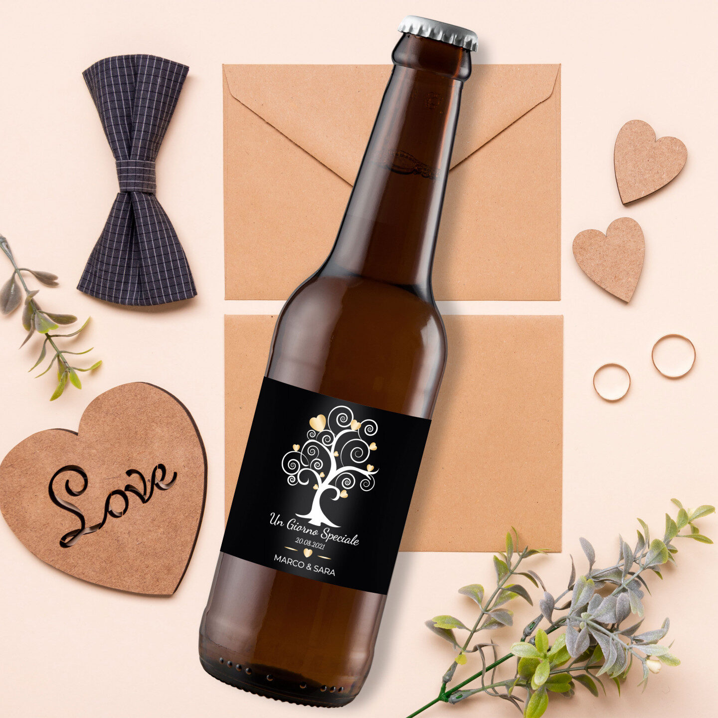 72 Craft Beer Pale Ale - Personalized wedding favors - 0.33 lt. - Image 5