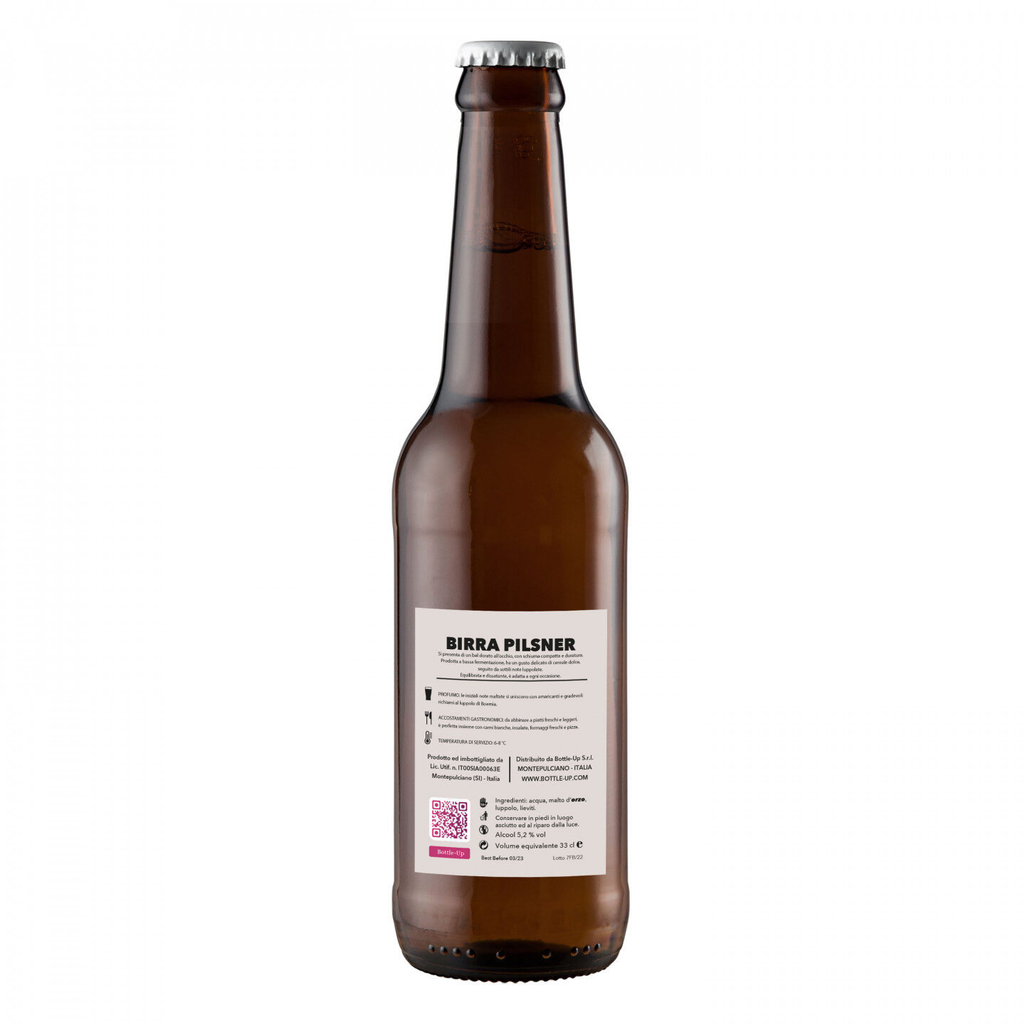 96 Golden Ale Craft Beer - Personalized wedding favors - 0.33 lt. - Image 4