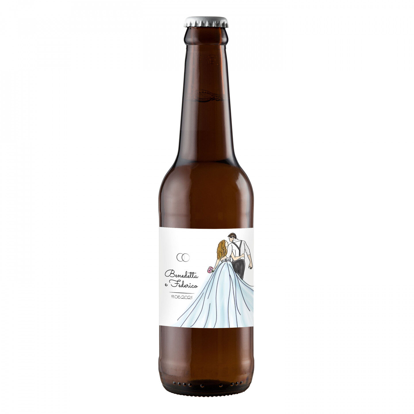 24 Craft Beer Pale Ale - Personalized wedding favors - 0.33 lt. - Image 3