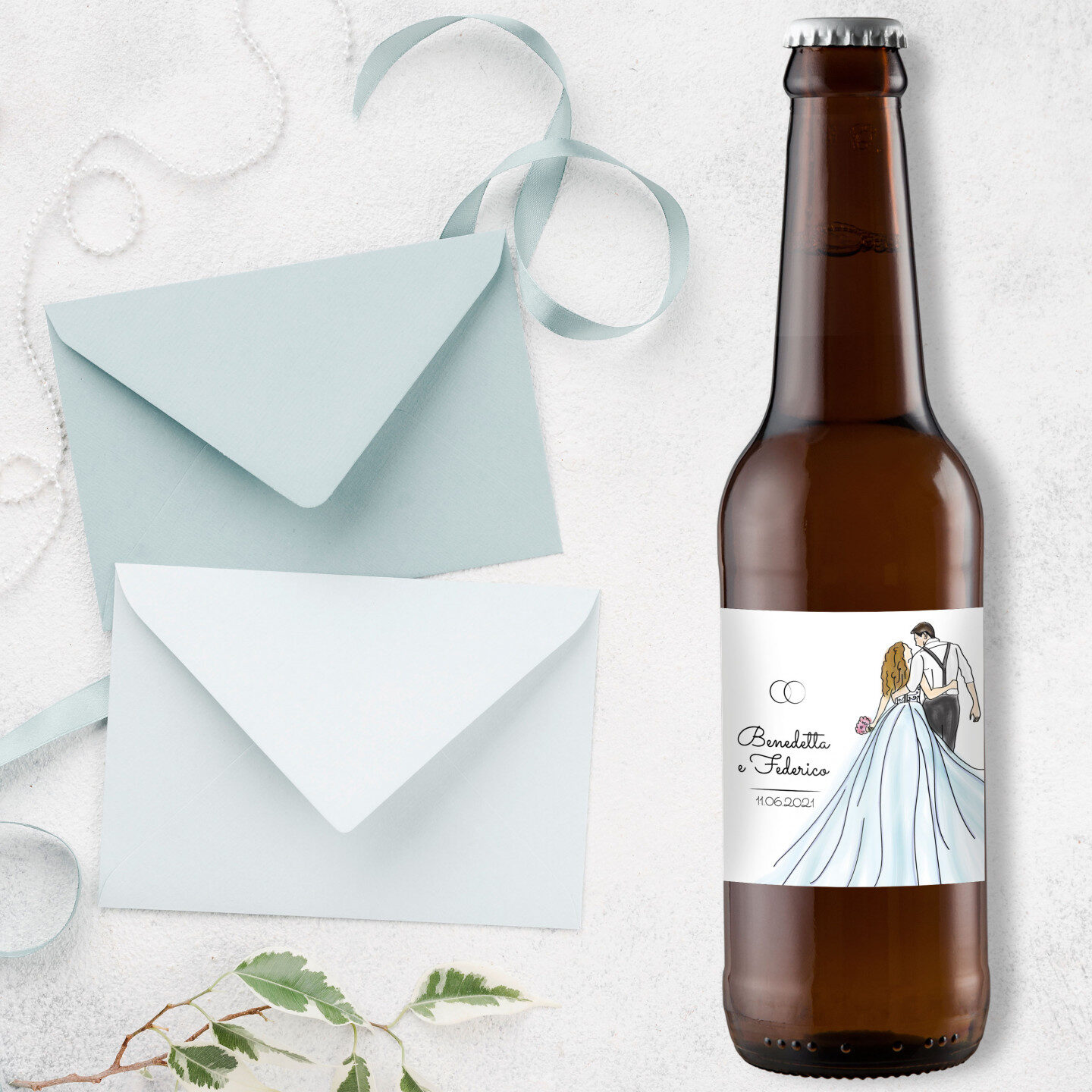 24 Craft Beer Pale Ale - Personalized wedding favors - 0.33 lt. - Image 5