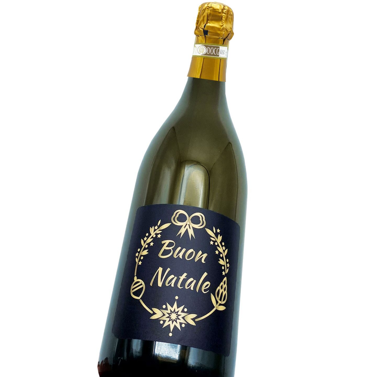Moscato d'Asti DOCG - Bottiglia personalizzata per auguri di Natale - 2
