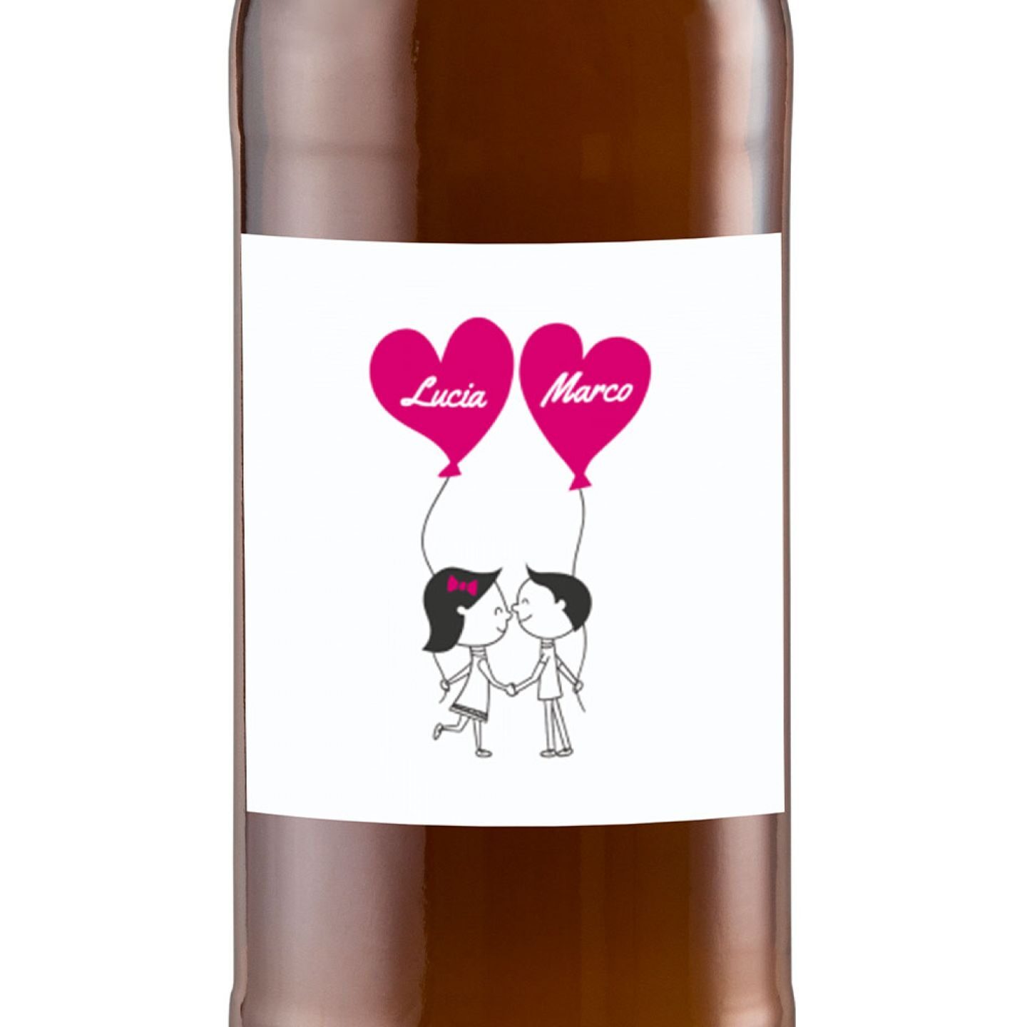 6 Golden Ale - Personalized beer for Valentine's Day - Image 2