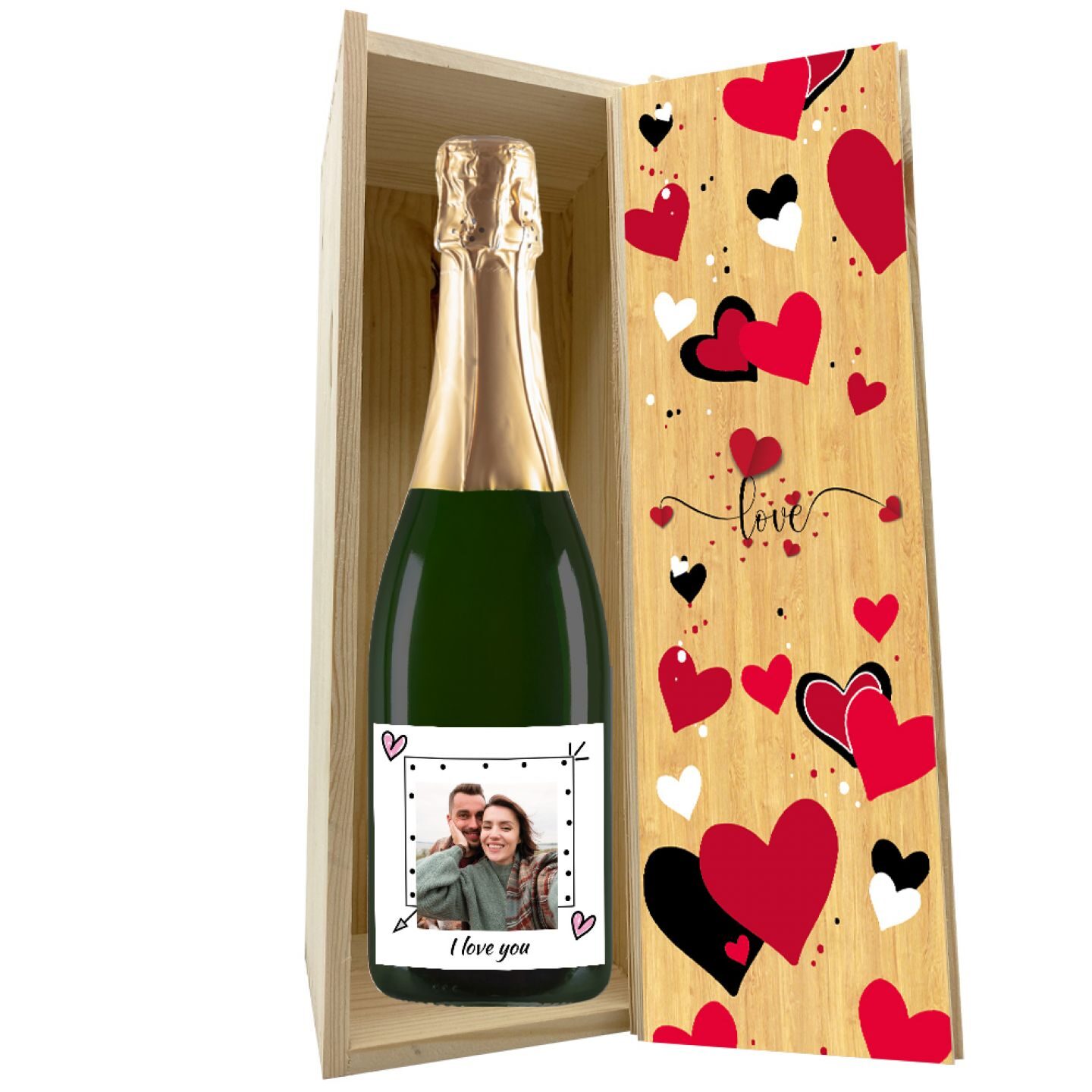 Prosecco DOC - Personalized bottle and box for Valentine's Day - Image 2