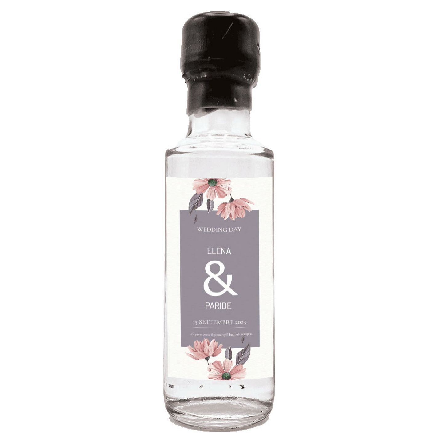48 Favors Gin - mignon bottles 0.10 lt. - Mini bottles idea for wedding favors - Image 2