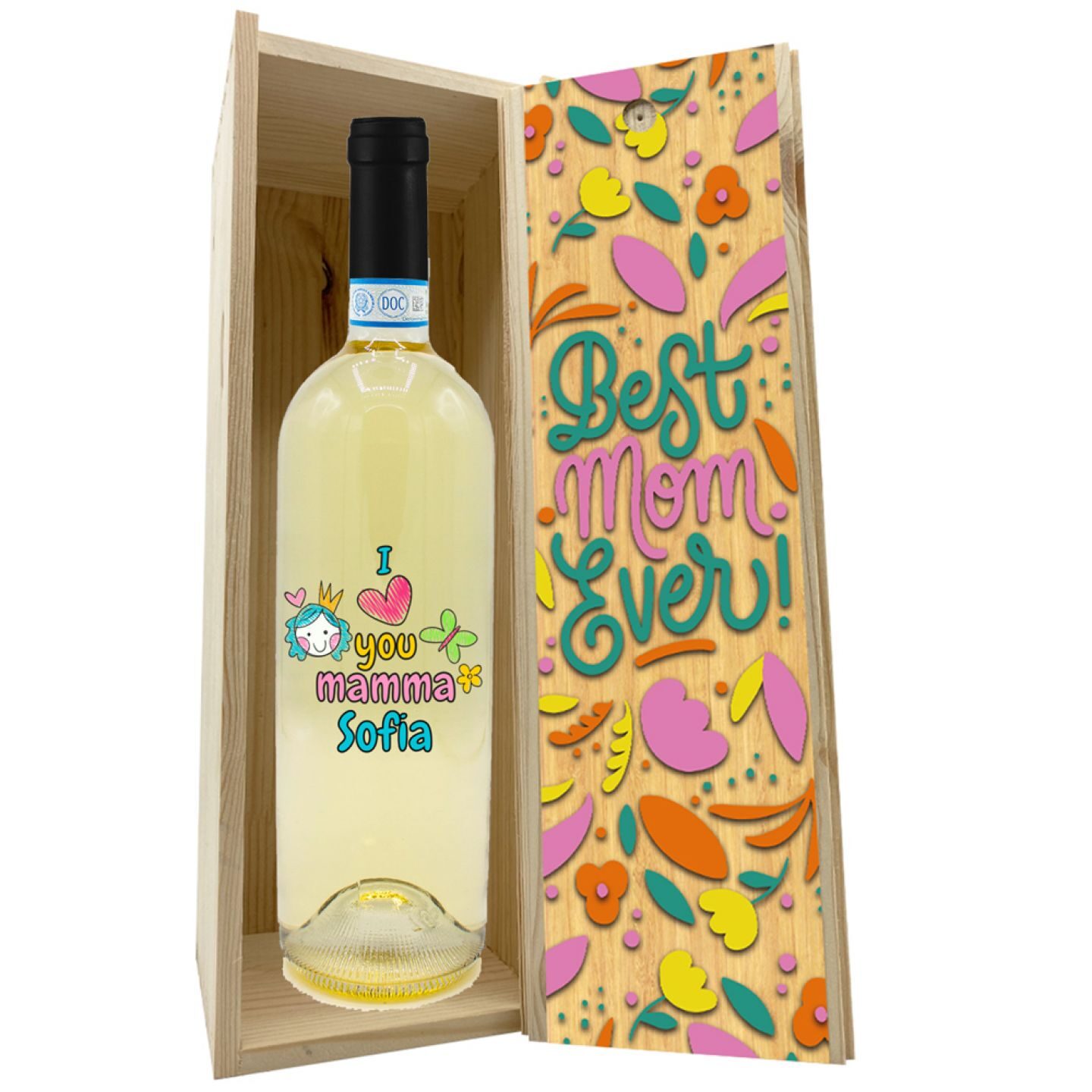 Pinot Grigio - Personalized bottle and packaging for Mother's Day - Image 3