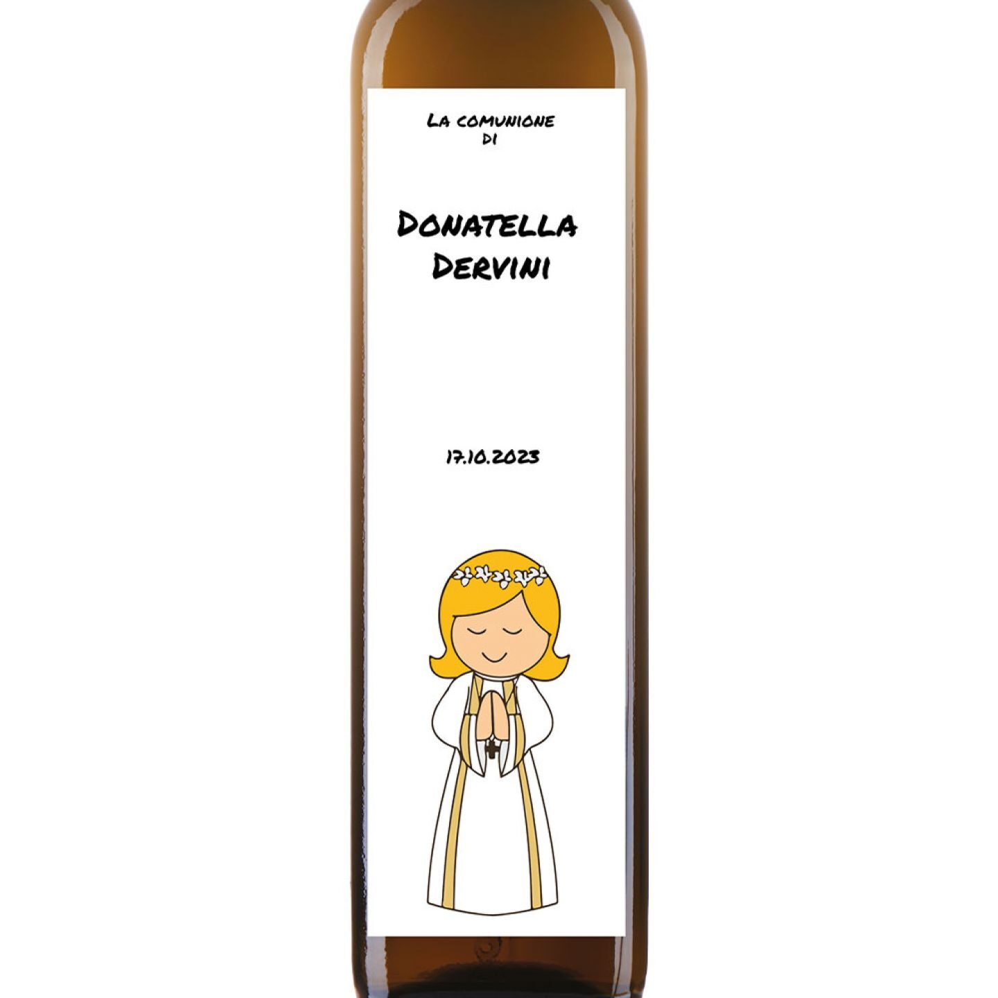 24 bottles 0.25 lt. - Olive oil - Favors for communion - Image 2