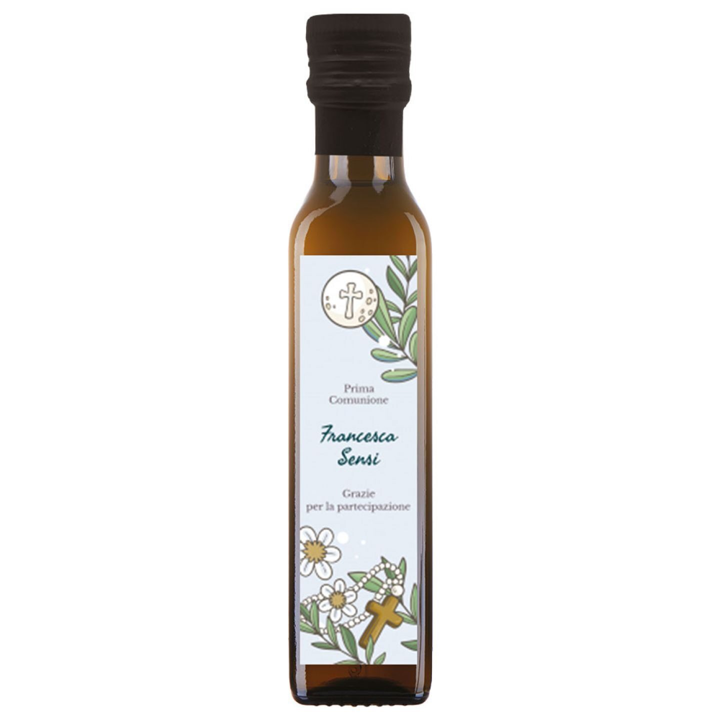 24 bottles 0.25 lt. - Olive oil - Favors for communion - Image 3