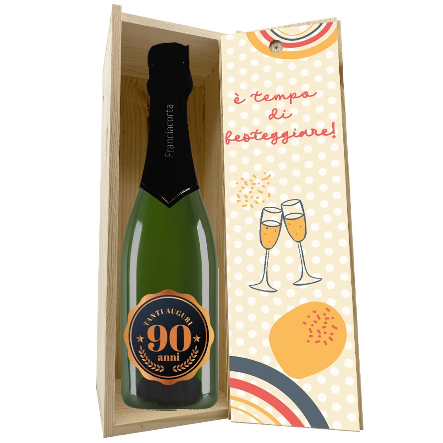 Franciacorta DOCG - idea regalo compleanno 90 anni - 4