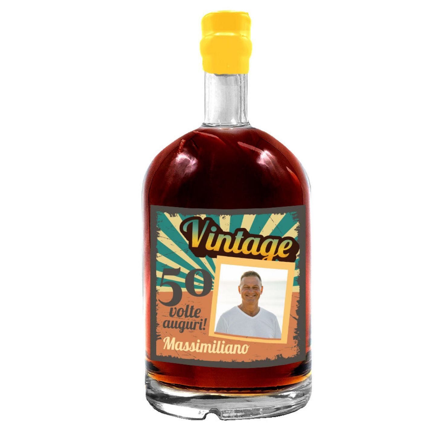 Personalised liqueur with gift box - 50th Birthday Gift Idea - Image 3