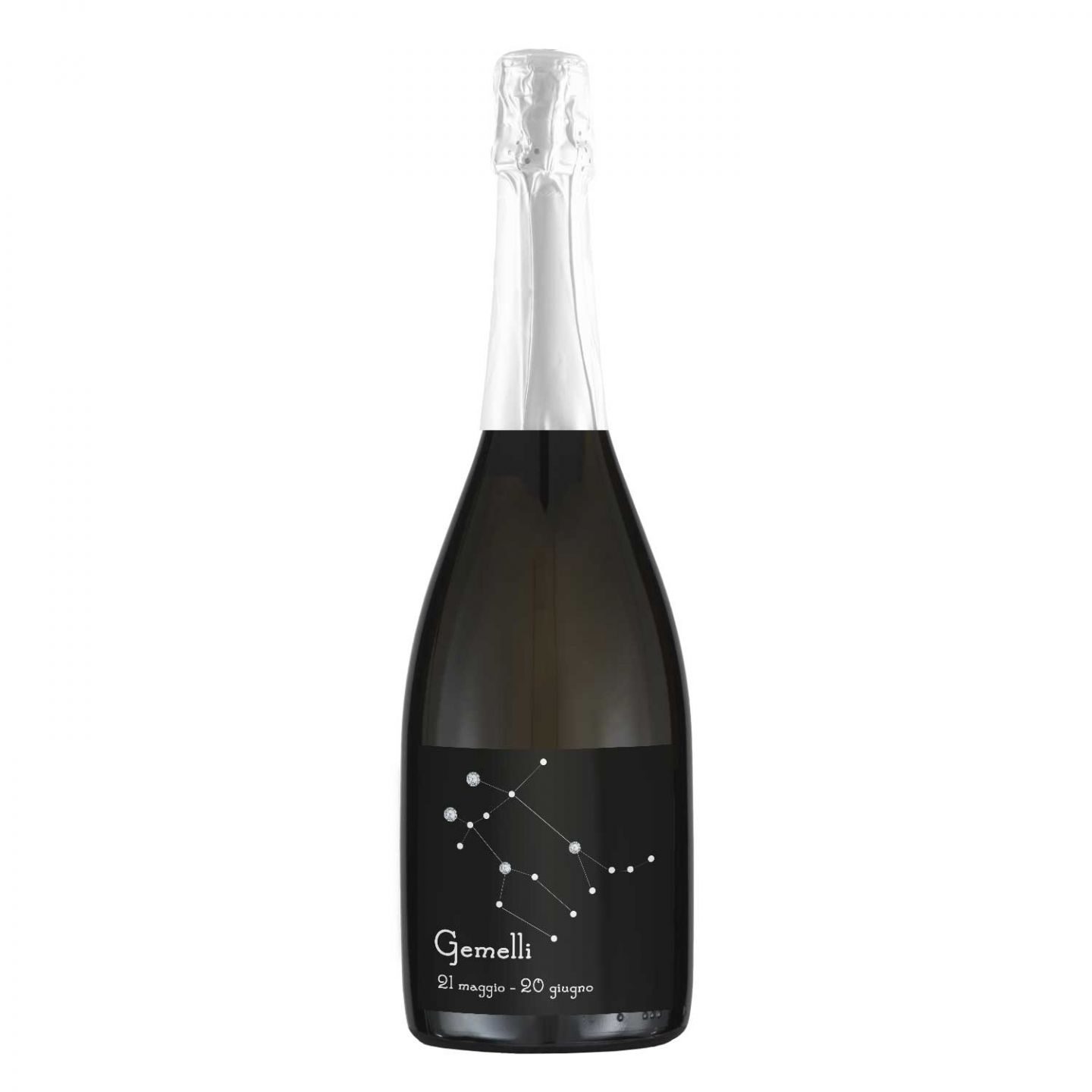 GEMELLI - Prosecco personalizzato - Idea regalo compleanno - 1